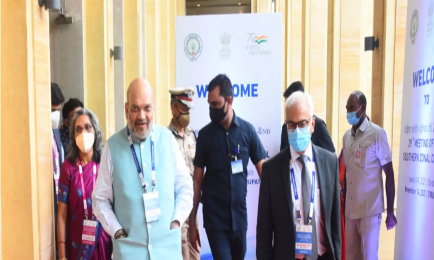 amith shah, tiruapathi, bjp