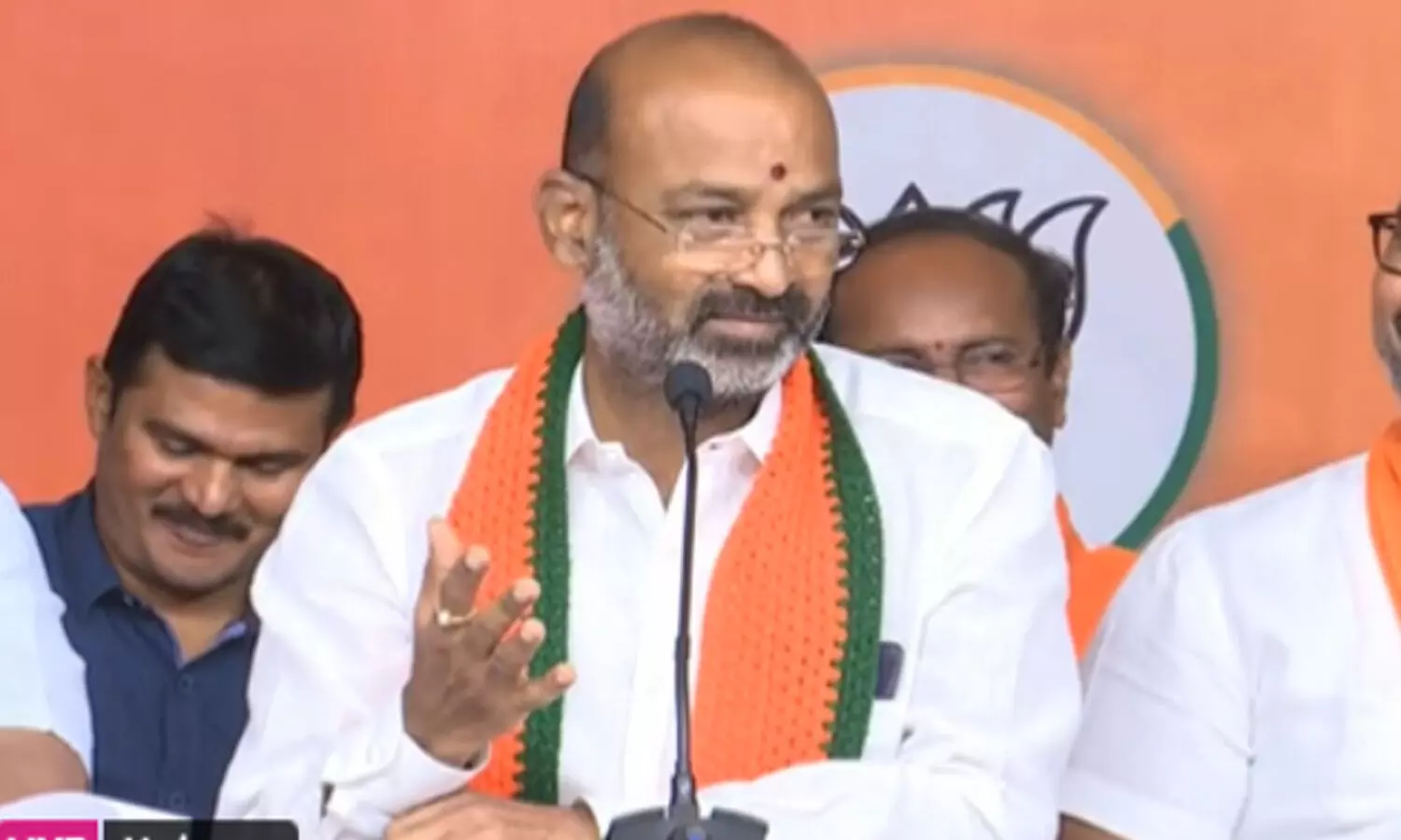 bandi sanjay, bjp, nalgonda, trs, attack