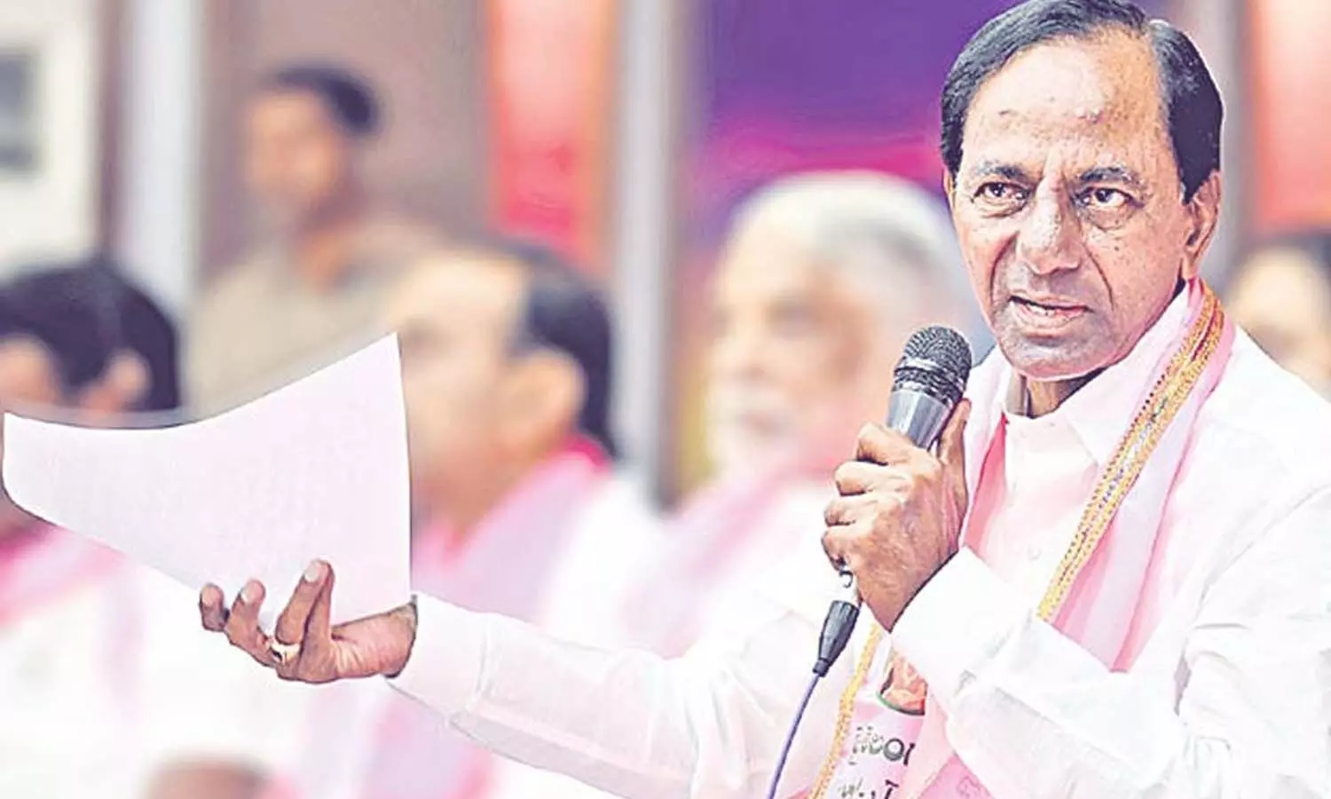 kcr, delhi, dharna, bjp