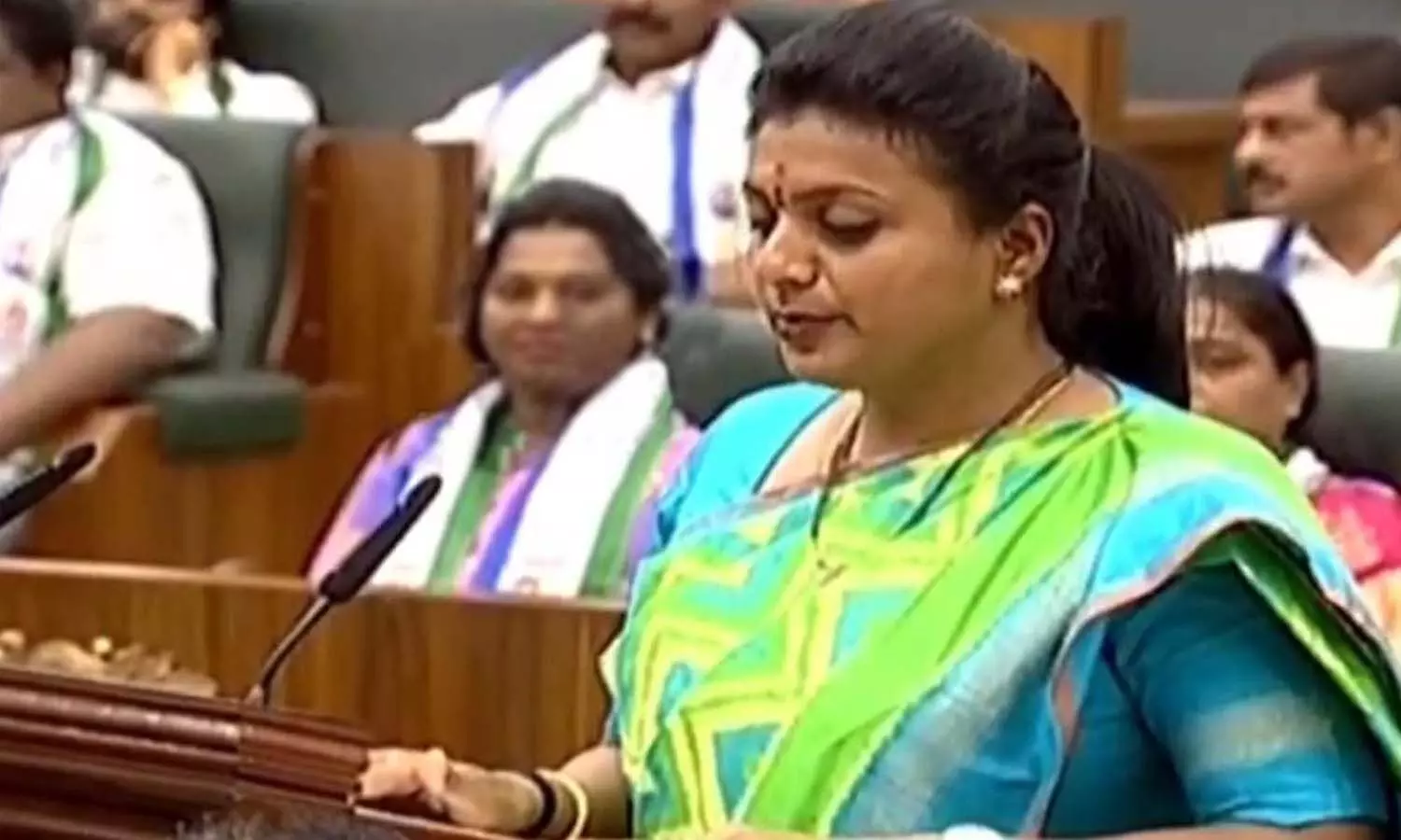 rk roja, chandrababu, tdp, kuppam, ysrcp