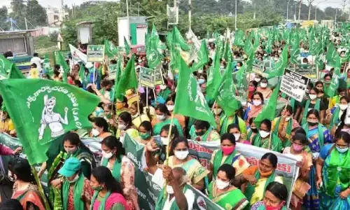 amaravathi, farmers, maha padayathra