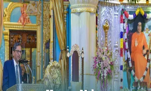 justice nv ramana, supreme court, sastyasai university