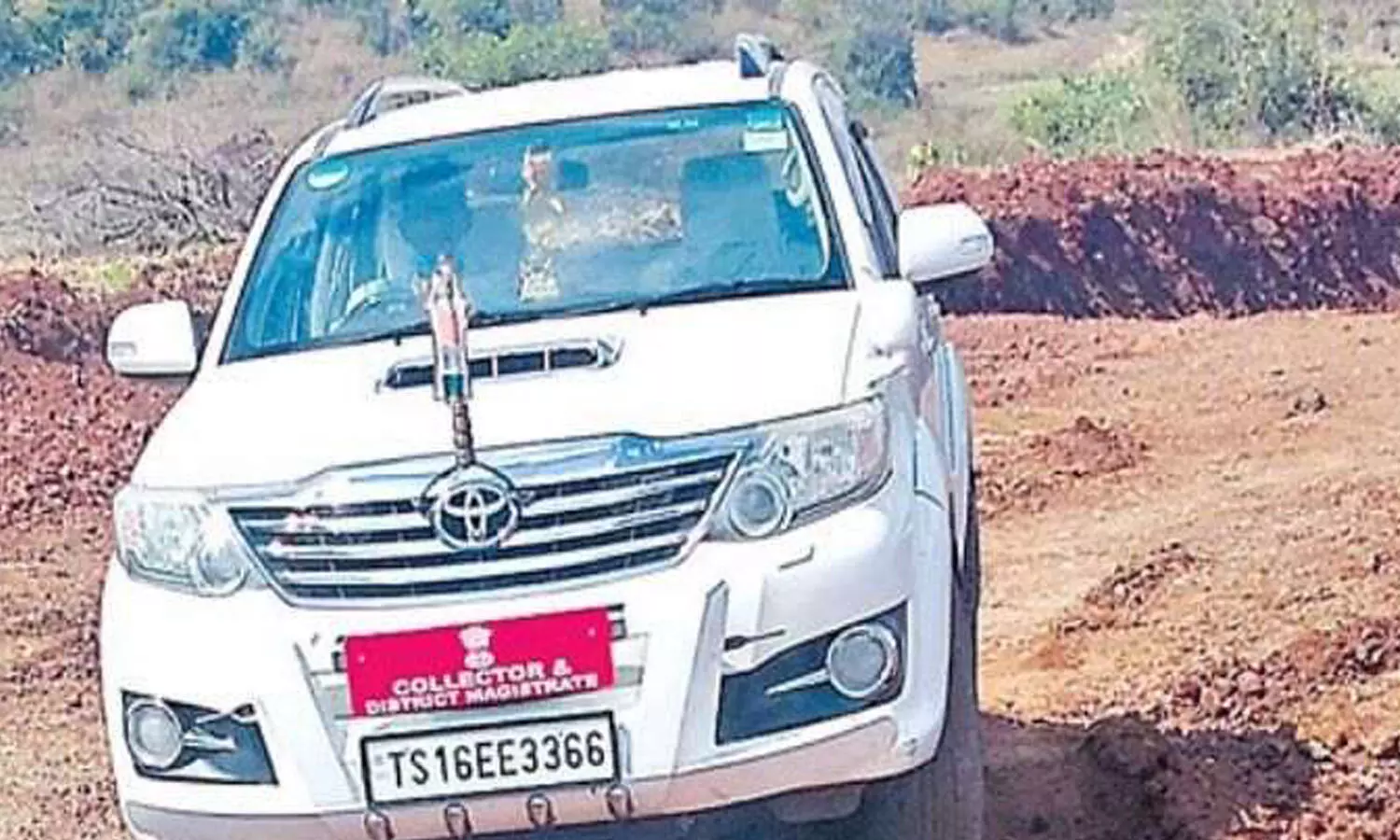 kamareddy, collector, vehicle, fine, police