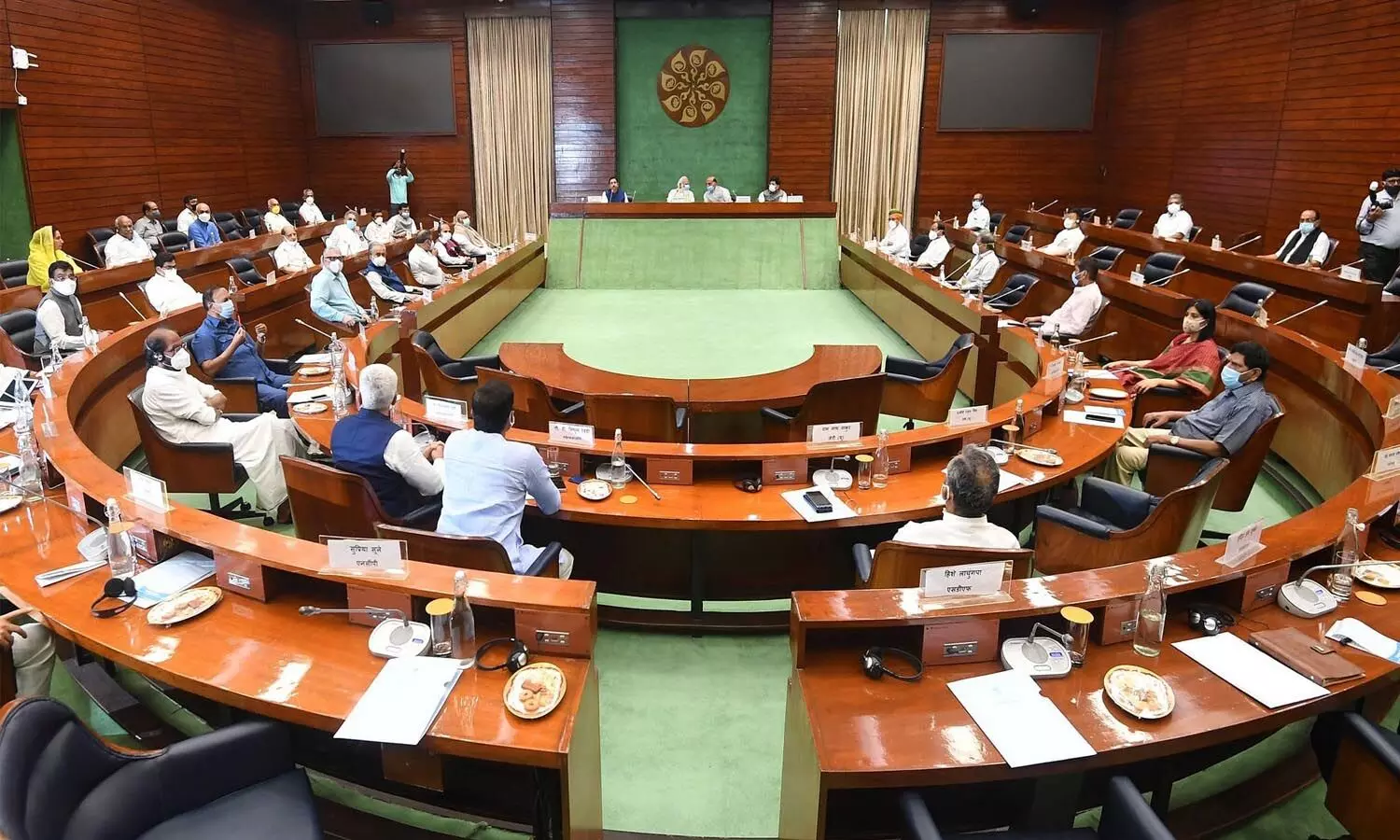 all-party meeting, modi, central government, bills