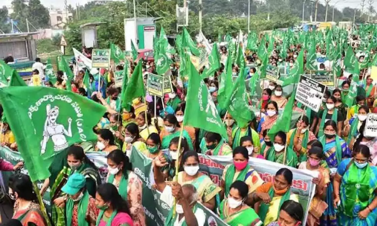 mahapadayathra, nellore, capital, amaravathi, farmers