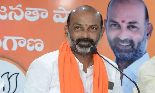 bandi sanjay, kcr, telangana, paddy procurement