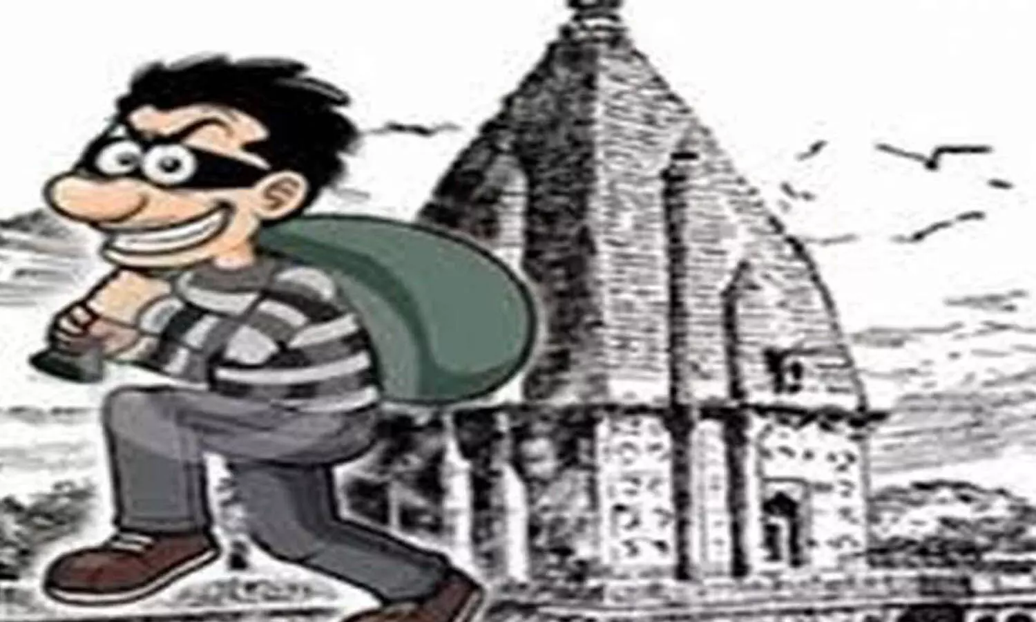 temple, theft, santhoshimatha, lb nagar, hyderabad