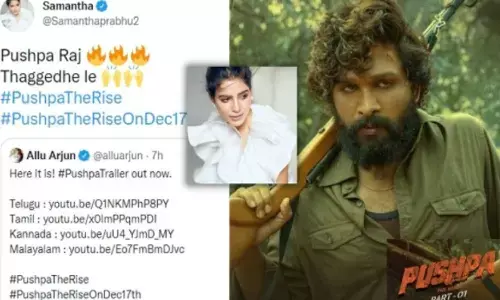 samantha, pushpa, bangarraju, tweet, naga chaithanya