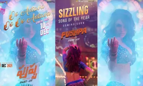 pushpa, samantha, allu ajun, sukumar, special song