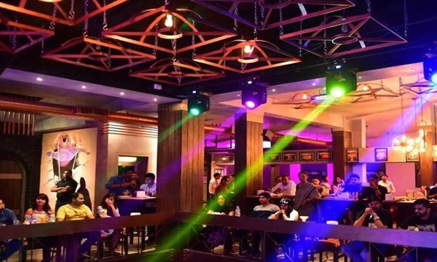 tollywood pub, task force, panjagutta, seize