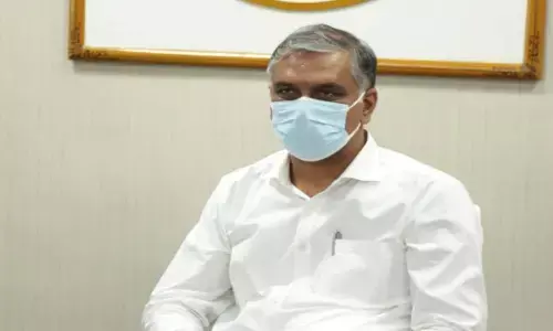 harish rao, corona, telangana, government