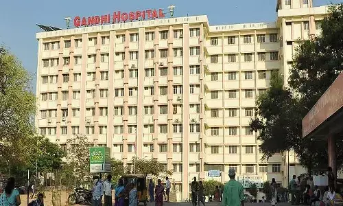 gandhi hospital, kovid 19, country, record