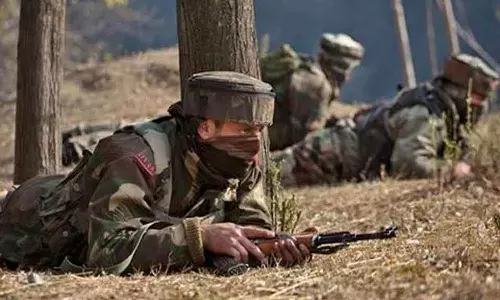 jammu kashmir, milltants, security forces, two miltants