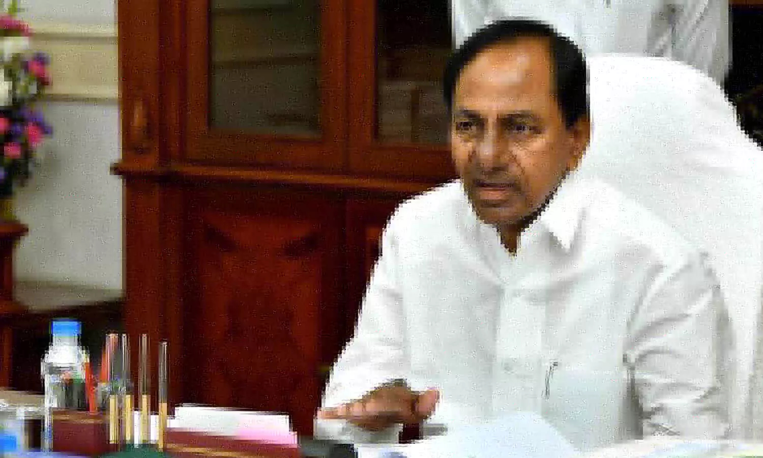 kcr, yadadri, temple, telangana