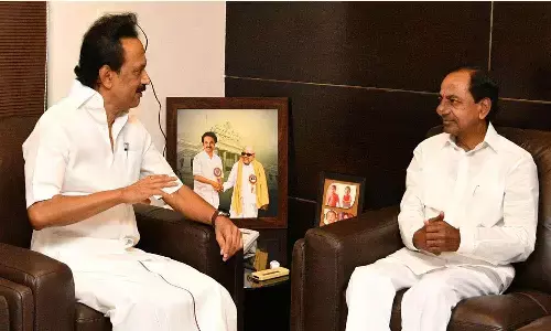 kcr, stalin, chief minister, tamailnadu, telangana, national politics