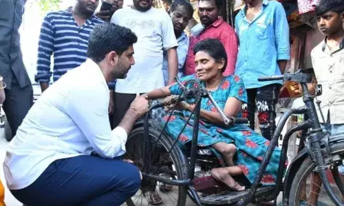 nara lokesh, tdp, mangalagiri, ganji chiranjeevi, andhra pradesh