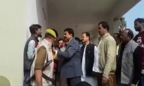 ajay mishhra, union minister, lakhimpur, media