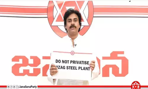 pawan kalyan, janasena, digital campaign, visakha steel plant