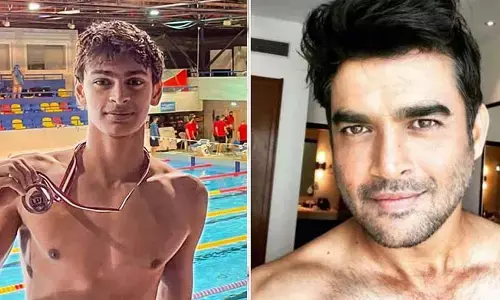 తండ్రికి తగ్గ తనయుడు.. ఒలిపింక్స్ రేసులో హీరో కొడుకు !