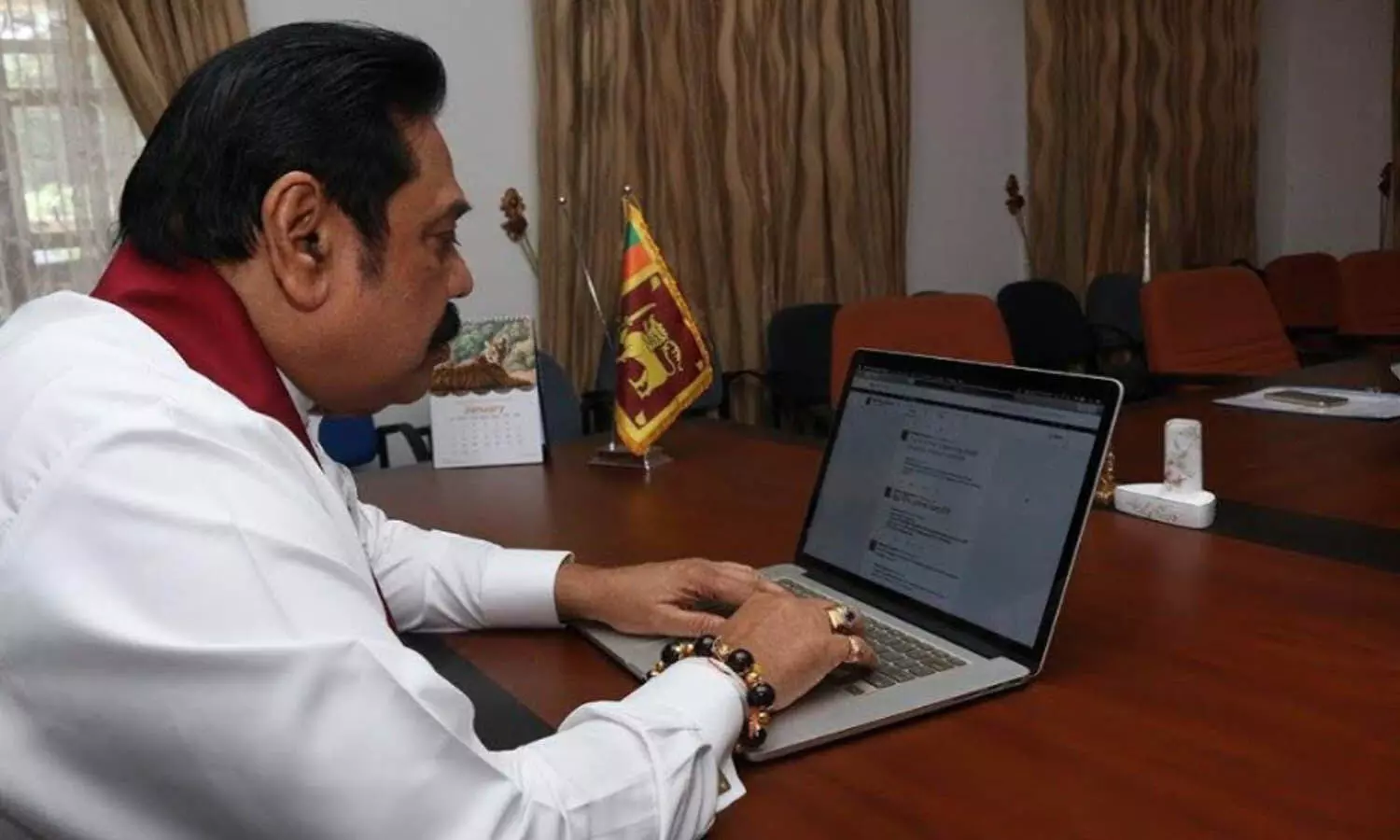 mahendra rajapaksa, srilanka, tirumala, srivari darsanam