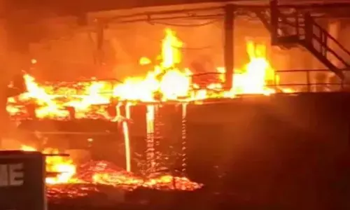 వైజాగ్ స్టీల్ ప్లాంట్ లో భారీ అగ్నిప్రమాదం