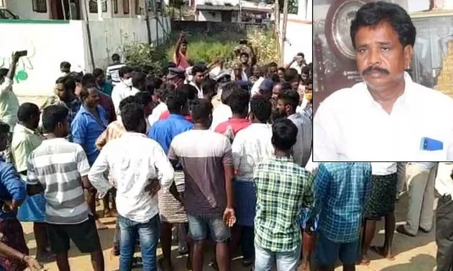 కృష్ణపట్నంలో టెన్షన్.. ఆనందయ్య ఇంటివద్ద గ్రామస్తుల ధర్నా