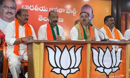 bjp, telangana, raman singh, bandi sanjay, sivaraj singh chouhan
