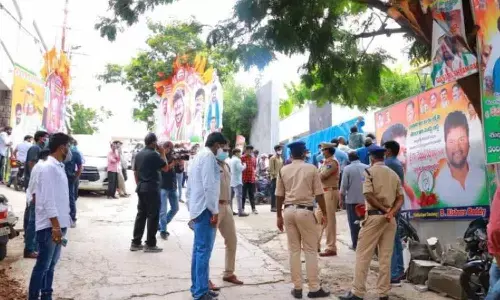 revanth reddy, police, warangal, rachabanda