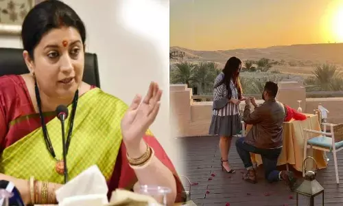 కాబోయే అల్లుడికి మంత్రి స్మృతి ఇరానీ వార్నింగ్..!