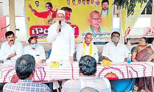 sharif, council ex chairman, tdp, janasena, left parties