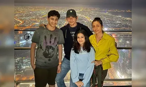 దుబాయ్ లో మహేష్ ఫ్యామిలీ న్యూ ఇయర్ సెలబ్రేషన్స్ !