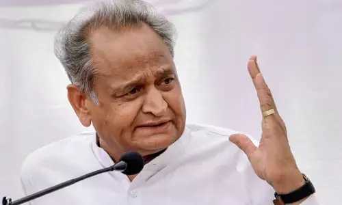 ashok gehlath, corona, home isolation, rajasthan