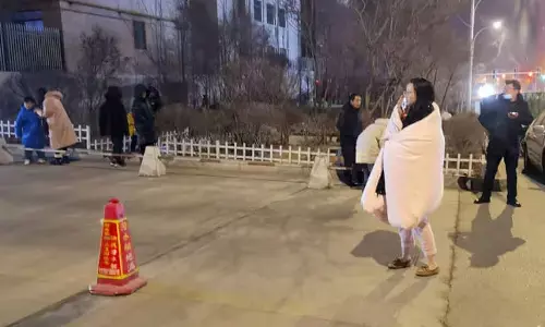 చైనాలో భారీ భూకంపం.. వణికిపోయిన ప్రజలు