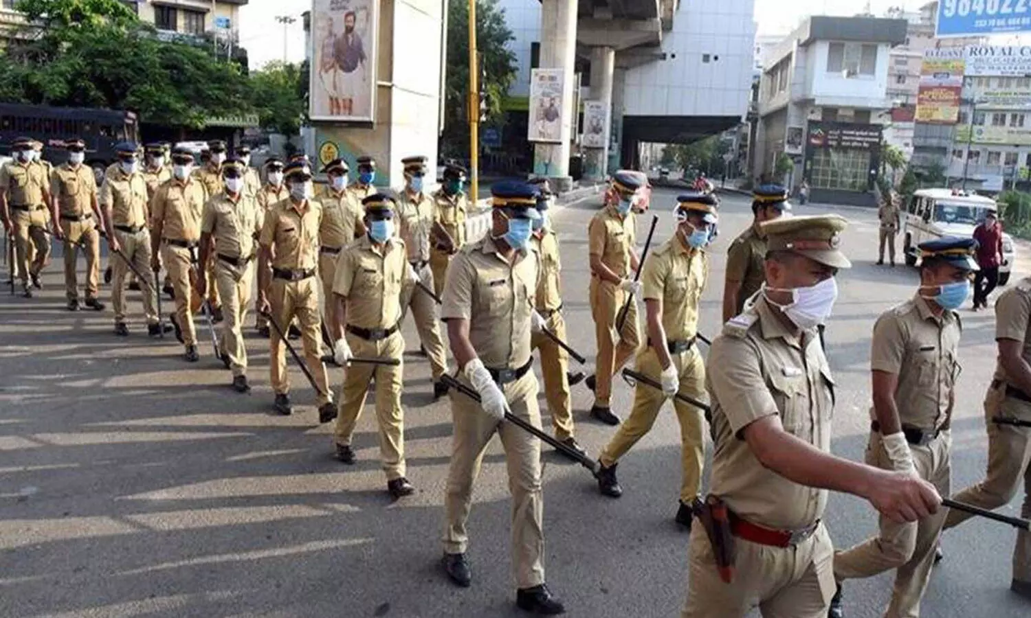 delhi, police, corona, omicron, positive