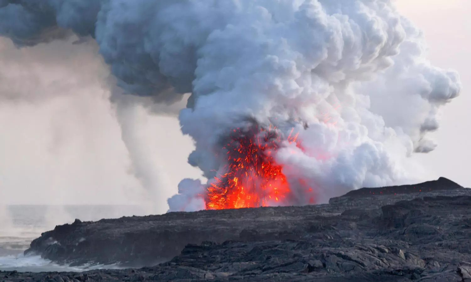 volcano, tsunami, peninsula, pacific, america