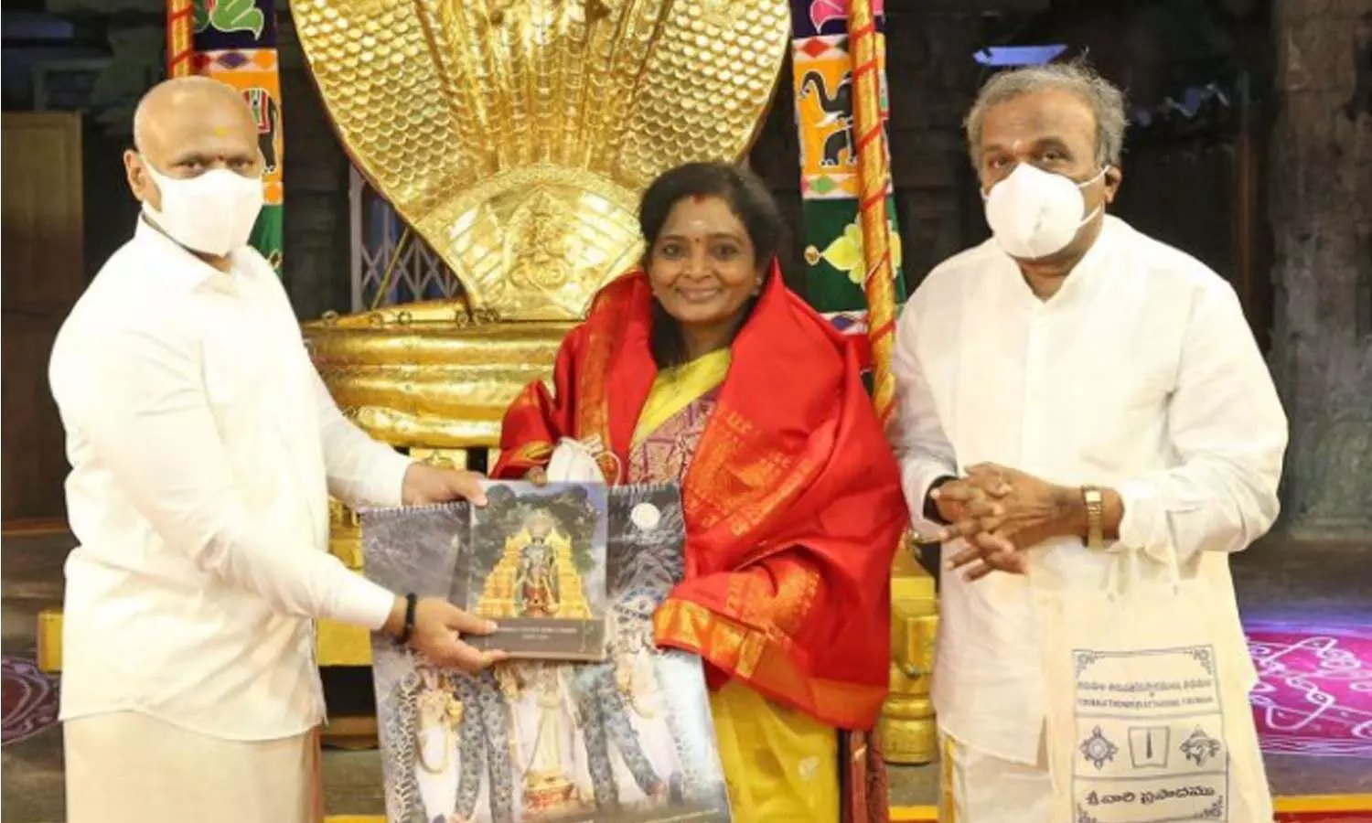 tamil sai sounder rajan, governor, telangana, tirumala