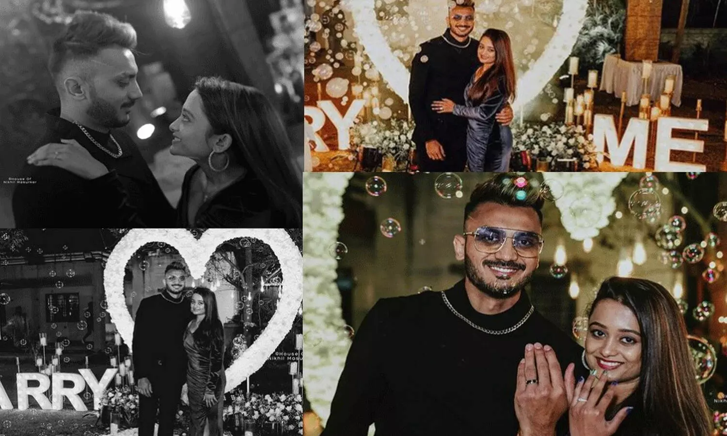 క్రికెటర్ అక్షర్ పటేల్ ఎంగేజ్ మెంట్.. వెల్లువెత్తిన విషెస్