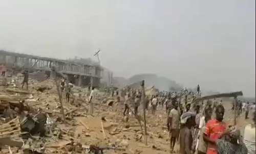 ghana, accident, africa, gold, blast, 17 people