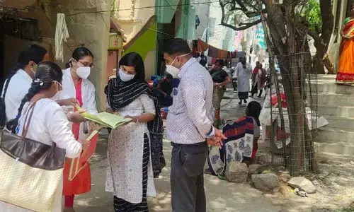 fever survey, telangana, four lakh people, kovid symptoms