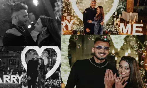 క్రికెటర్ అక్షర్ పటేల్ ఎంగేజ్ మెంట్.. వెల్లువెత్తిన విషెస్