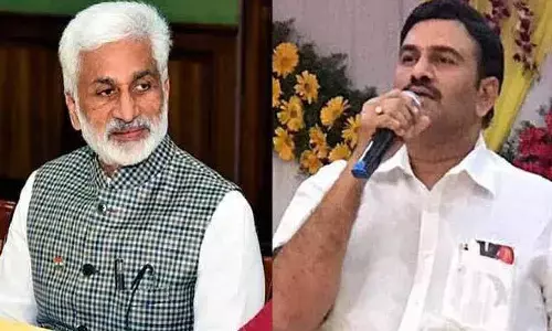 raghu rama krishna raju, vijayasai reddy, tweet,