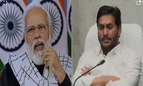 narendra modi, ys jagan, netiayog, vedeo conference