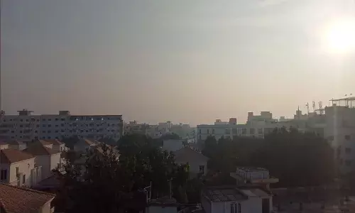 meteorology department, temparatures, hyderabad, waring