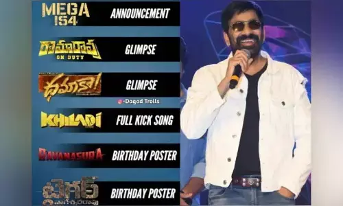 మాస్ మహారాజ్ బర్త్ డే ట్రీట్.. న్యూ అప్ డేట్స్ రెడీ