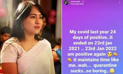 అనీ మాస్టర్ కు కరోనా పాజిటివ్.. సరిగ్గా ఏడాది గ్యాప్ తో రెండోసారి !