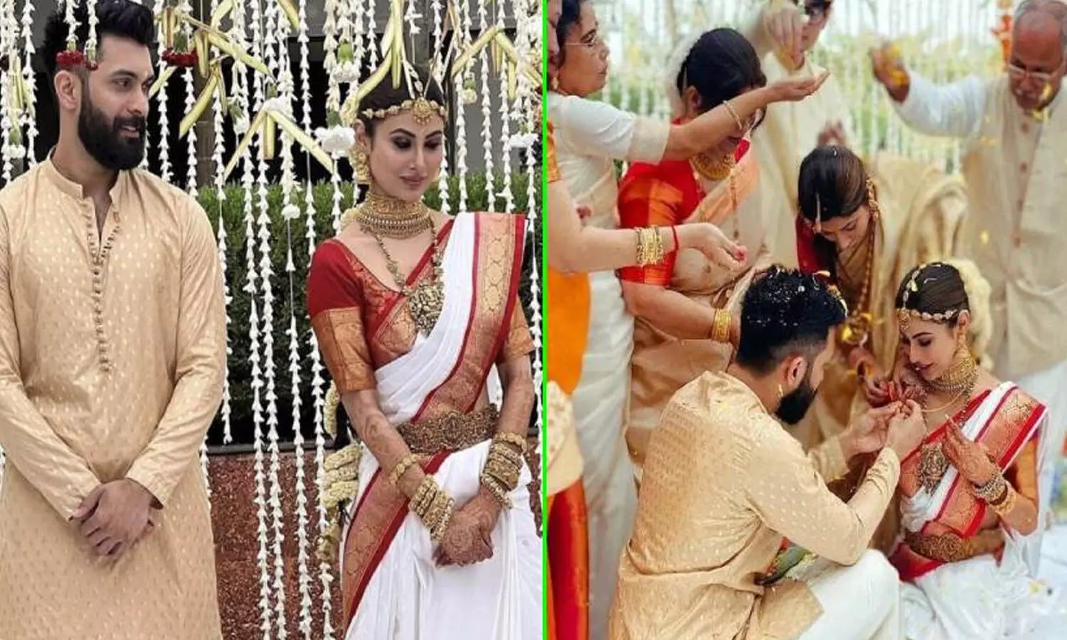 ప్రియుడిని పెళ్లాడిన నాగిని నటి మౌనీ రాయ్