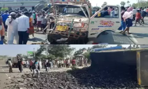 భద్రాద్రిలో ఘోర ప్రమాదం.. 4గురు మృతి, 8 మందికి గాయాలు