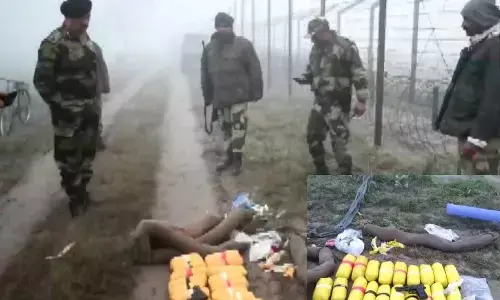 ఇండో - పాక్ సరిహద్దుల్లో భారీగా డ్రగ్స్ స్వాధీనం