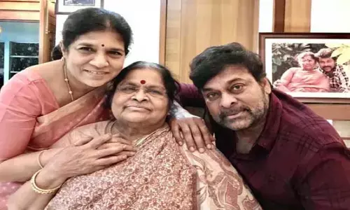 chiranjeevi, tweet, mother, birth day