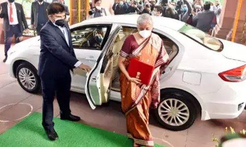 nirmala sitharaman, budget, parlament